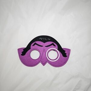 Count Sesame Street Felt Mask Costume Dress Up Dance Accesories